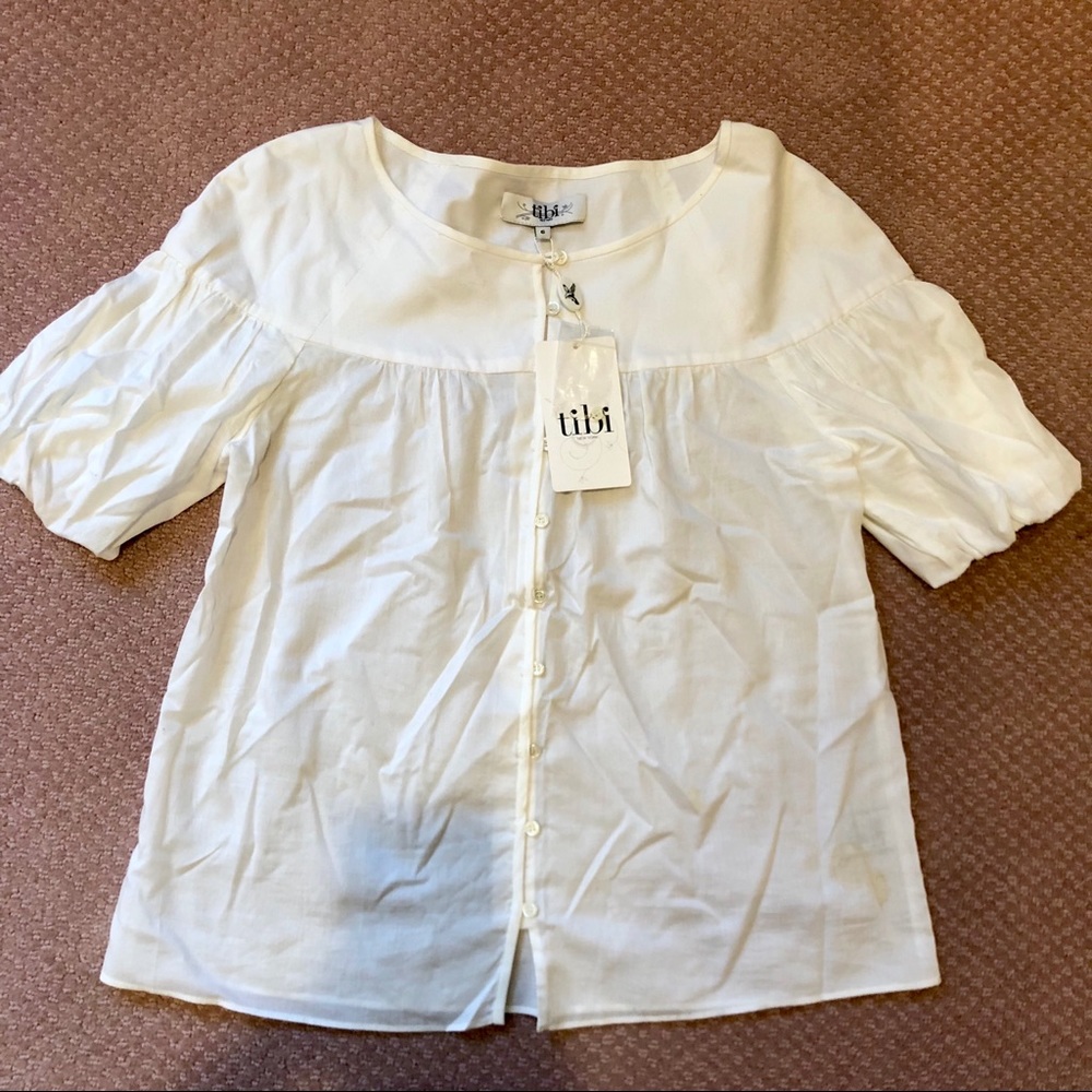 NEW Tibi top size 6